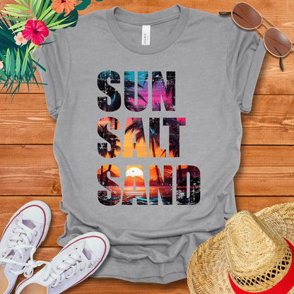 Sun Salt Sand Tropical Sunset T-Shirt
