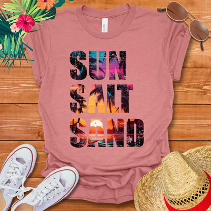 Sun Salt Sand Tropical Sunset T-Shirt